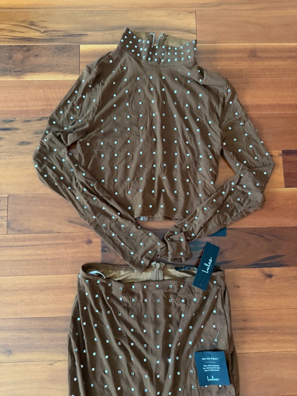 Lulus Two Piece Gown - Picture 2 of 4